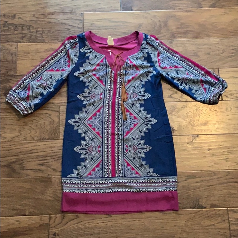Pink Owl Dress